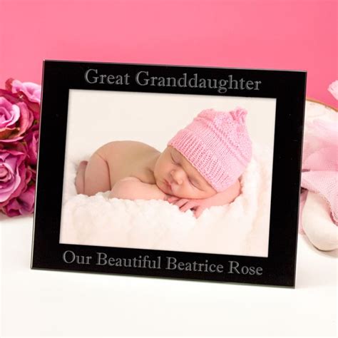 personalised great granddaughter photo frame